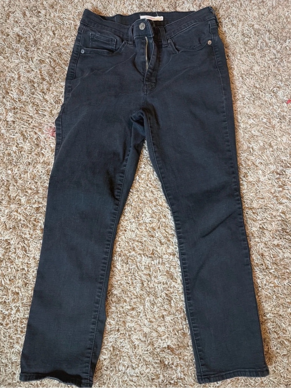 Levi's Women's Skinny Jeans in Black Wash